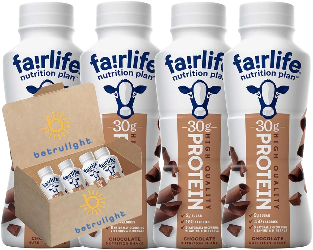 Klar til at drikke Fairlife Protein Shakes; Nutrition Plan Protein Shake 124; Chokolade, Vanilla, Strawberry Budd124; Core Power Elite