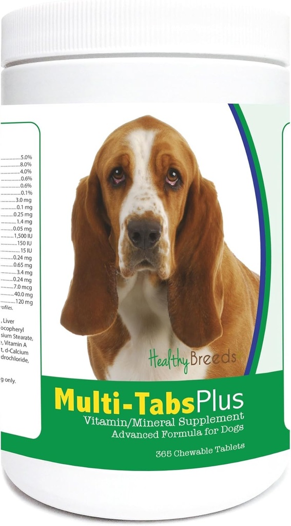 Sunde racer Basset Hound Multi- Tabs Plus tyggetabletter 365 Tæl