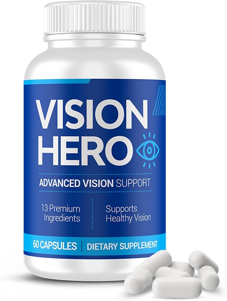 Avanceret Vision Support, Øjne Kosttilskud - 60 Kapsler Eye Health Kosttilskud til voksne (pakke med 1)
