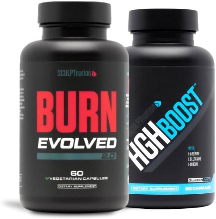 Sculpt Nation by V Shred Burn Evolved 2.0 and L Arginine Bundle
