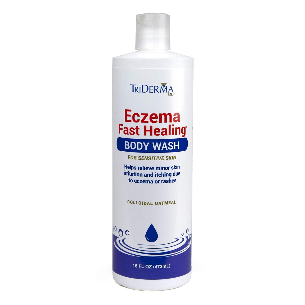 TriDerma Eksem Hurtig healing Body Wash til sensitiv hud 16 Ounces
