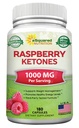 aSquared Nutrition Natural Raspberry Ketoner 1000mg- 180 Capsules- Weight Loss Supplement, Max Strength Plus Appetite Suppressant Diet Pills, Premium Lean Health Powder til at øge ren energi & Metabolisme