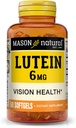 Mason Natural Lutein 6 mg med E-vitamin, 2 måneders forsyning, sund Vision & Øjenfunktion, understøtter normal øje sundhed