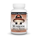 Source Naturals Mushroom Immune Defense, Powerful Mushroom Immune Support*, 16 Blend Complex - 60 Tablets
