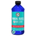 Be Smart Få forberedt Nano Silver Immun Boost - 16 oz - Daglig immunsupplement til familie - Gluten Free, Vegetar - Made in USA