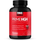 Kraftfaktor Prime HGH Secretion Activator, HGH supplement til mænd med klinisk undersøgt alphastørrelse til at hjælpe Trigger HGH produktion, øge træningskraft, og forbedre ydeevne, 75 kapsler