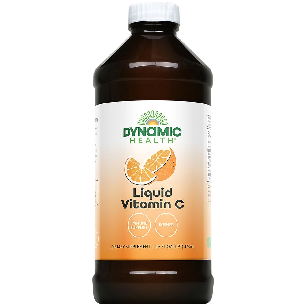 Dynamic Health Liquid Vitamin C - Reduceret Bot: 10039: Liq, Citrus (Btl- Plastic) 1000mg 16oz