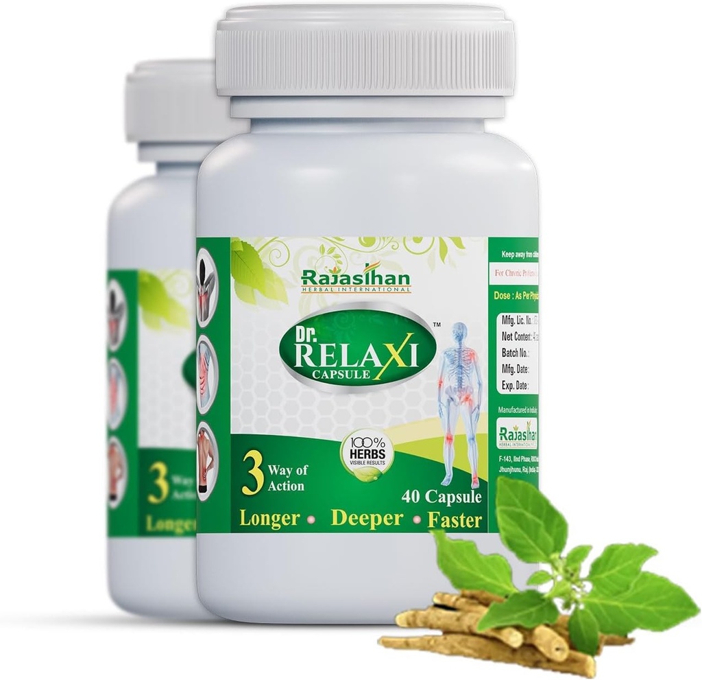 Dr.Relaxi Kapsler Pack med 2 for mænd og kvinder.