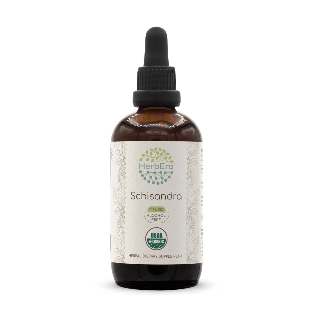 HerbEra Schisandra B120 USDA Organic Tincture