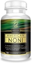 Actif Organic Noni Maksimum Strength - 100% Natural Hawaii Noni, Non- GMO, Made in USA, 100 Count