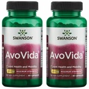Swanson AvoVida - Naturligt supplement til fremme af fælles sundhed og mobilitet - Avocado & Soybean Unsaponifiables to Support Cartiage & Tissue Health - (60 kapsler, 300mg hver) 2 Pack