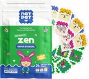 NATPAT Zen Patch Mood Calming klistermærker til børn og voksne - Kemisk og stoffri, Mood Support til afslapning, afslapning og bevægelse forordning - BuzzPatch Natural Patch (24 Pack)