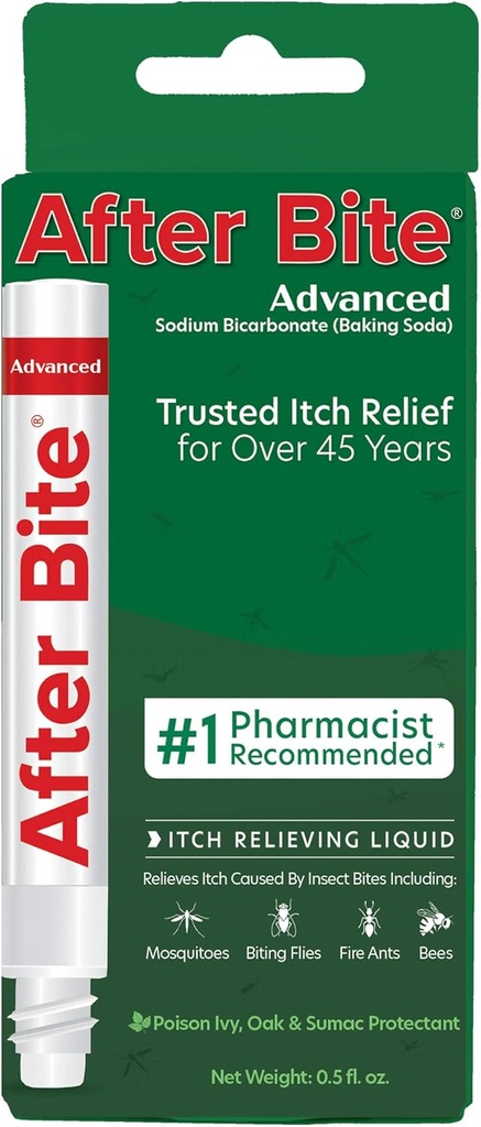 Efter Bite, Pharmacist Foretrukne Insect Bite Behandling, 0.5-ounce (4 pakke), Multi (0006- 1030)