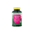 Spring Valley Cranberry Extract vegetariske kapsler, 500mg, 60 Greve + Dri Store Sticker.