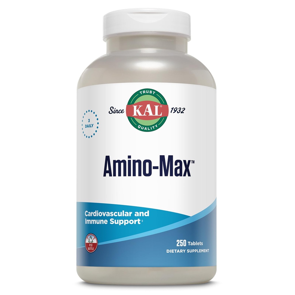 KAL Amino Max, Aminosyrer, Multi- Mineral Complex Mine 250 tabletter