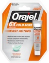 Orajel Moisturelock Cold Sore Symptom Treatment, Cream 0,105 oz (Packaging May Vary)