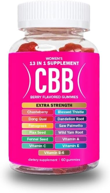 CBB 13 i 1 Gummy for kvinder Supplement 124; Samlet wellness
