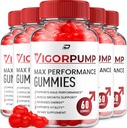 Vigor Pump Gummies for Men - VigorPump Mand Gummies All- Natural Supplement, Pump Vigor Gummies Anmeldelser (5 Pack - 300 Gummies)
