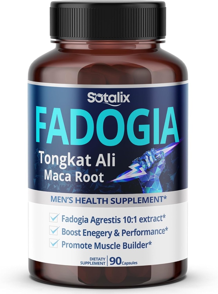 Høj styrke Fadogia Agrestis Kapsler - Koncentreret formel med Maca Root - Support Immunitet, energi (150 greve (pakke med 1))
