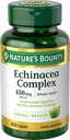 Nature 's Bounty Echinacea Complex, Herbal supplement, understøtter immunforsvar, 450 mg, 100 kapsler