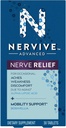 Nervive Advanced Nerve Relief + Mobilitet, med Alpha Lipoic Acid til at hjælpe med at reducere nerve Aches, svaghed, & ubehag * † og Boswellia til at fremme mobilitet *, Vitaminer B12, B6, B1, 30 tabletter