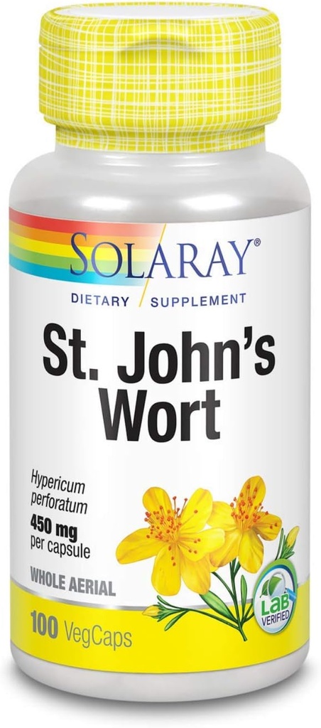 SOLARAY St. John 's Wort Aerial 450 mg