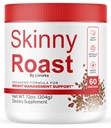 Skinny Roast - Skinny Roast Coffee Advanced Formel, Official SkinnyRoast Organic Powder, supplement support sund livsstil - Premium Natural Formel, 60 Servering til 1 måned