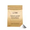 Pure Original Ingredienser Calciumlactat (1lb) Calciumsupplement, elektrolyt, non-GMO