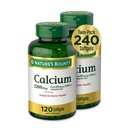 Nature 's Bounty Calcium 1200 mg med vitamin D3 - ben sundhed softgel, calcium og D-vitamin supplement, 120 Ct (2 - Pack)