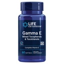 Life Extension Gamma E Blandede tocopheroler & tocotrienoler - Komplet E-vitamin Spectrum, Antioxidant Protection - Non-GMO, Gluten- Free - 60 Softgels