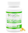 BariSlim Advanced Once Daily Bariatric Multivitamin Capsule - 45 mg of Iron - Bariatric Vitamin for Post Bariatric Surgery Including Gastric Bypass and Gastric Sleeve | 90 Day Supply