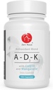 ADK Vitamin supplement med Network Antioxidants - A, D3, K2 (MK-7 Non- Soy) og E med CoQ10 og Alpha Lipoic Acid - for Vision, Stærke Knogler og tænder, og immunforsvar - D3 5000 iu Complex