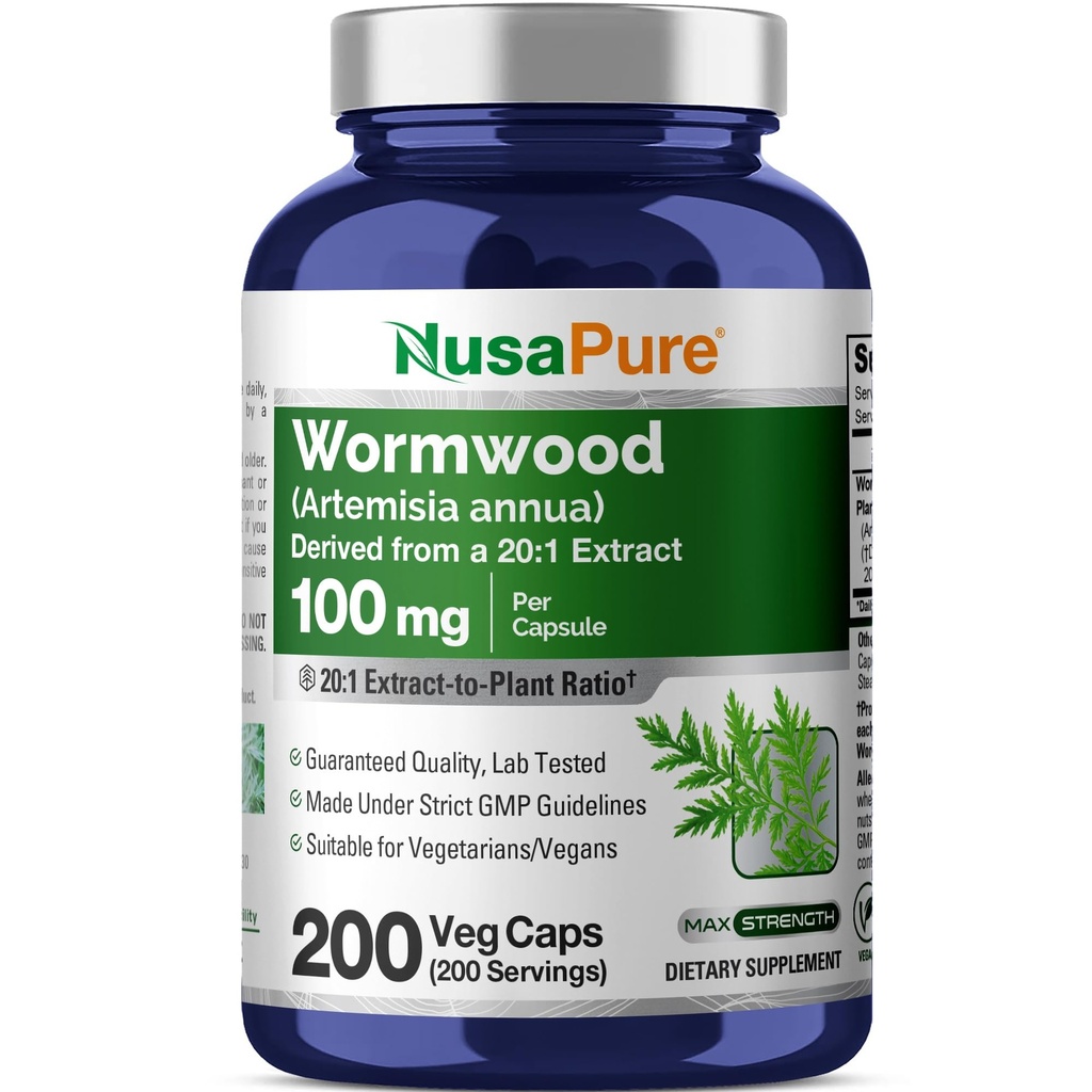 NusaPure Wormwood Capsules 2000mg
