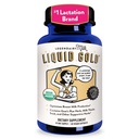 Legendairy milk liquid Gold Lactation Support 124; Amning tillæg med økologiske Geder Rue, Milk Thistle, Shatavari, Fennel, Alfalfa & Anise Medical 124; Amning Kosttilskud, 60 Tæl