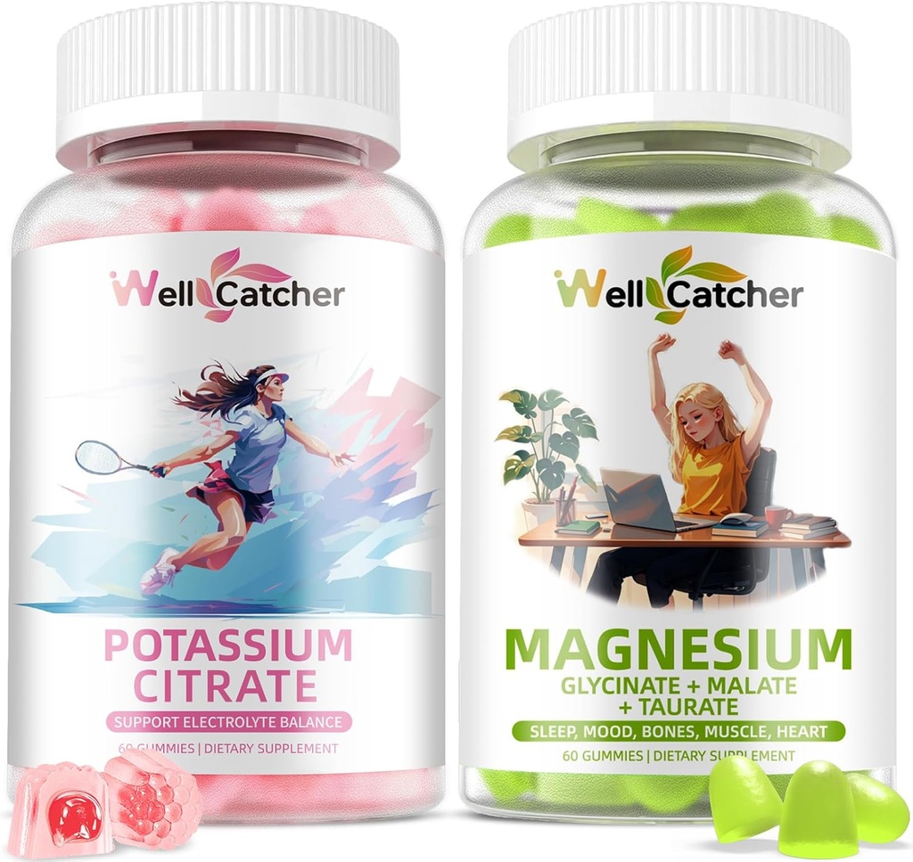 Kalium Magnesium gummier til mænd