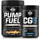 PMD Sport Ultra Pump Fuel Insanity - Pre Workout - Tropical Orange Mango (30 Servere) Sport CG5 Premium Creatin og L- Glutamin Powder (60 Servere)