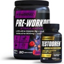 Peak Performance Stick 124; Testodren & Stimulant Gratis Pre-Workout Bundle # 124; Motion Enhancing # 124; Forbedre energi # 124; Lavet i USA