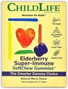 BEDLIFE ESSENTIALS Elderberry Super- immun SoftChew Gummies for Kids - Immunstøtte med vitamin C & vitamin D3, Elderberry immunsupplement til babyer, tandhjul og børn - Berry, 27 Softchews