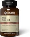 Nature 's Sunshine Hør Seed Oil, 60 Softgels against 124; Excellent kilde til hjerte-sunde fede syrer, Indeholder ligans, der hjælper med at øge immunitet og støtte Bryst og prostata sundhed
