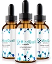 NutraRize (pakke af 3 MindQuell Drops, All- Natural Support Formel, Premium supplement til støtte fokus og koncentration, Officiel Mind Quell Gotas anmeldelse (90 Servere)