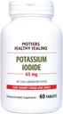 Potassium Iodide Tablet Supplement (65 mg), KI Iodine Pills (60 Tablets) | YODO Naciente | Mothers Healthy Healing