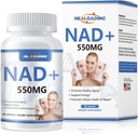 NAD Supplement liposomal for women: NAD + Supplement med Resveratrol 550MG Support Cellular Reparation Support Energy og sund aldring