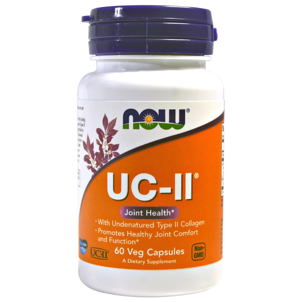 UC II Fælles sundhed Ikke denatureret Type II Collagen 60 VegiCaps (pakke med 2)