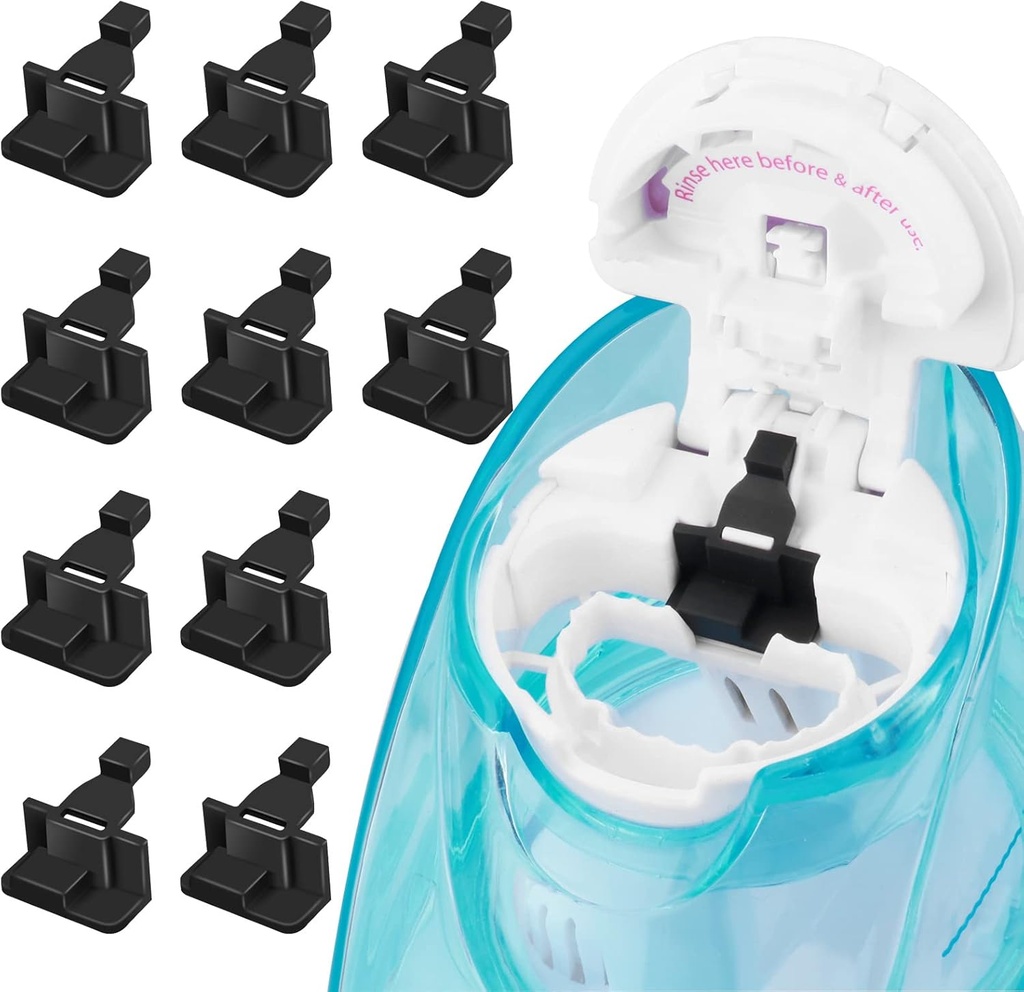 Silikone Salt Pods Repills Tilbehør Kompatibel med Navage Nasal Care - Gem salt vand Pods til nem operation 1 10.0 Tæl