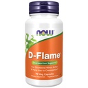 Now Foods Supplements, D-Flame ™ med en blend af supplerende urter, overexertion support *, 90 Veg kapsler