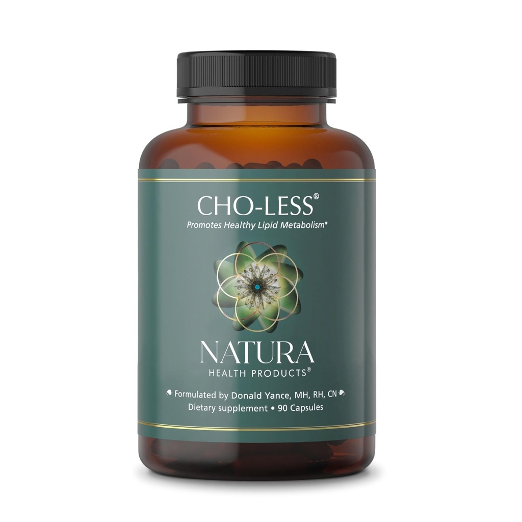 Natura Health Products Cho- Mindre supplement - fremmer sund Lipid Metabolisme og kardiovaskulær sundhed - Med Niacin, Rød Gær Rice, Artiskoke Extract, og Beta Sitosterol (90 Kapsler)
