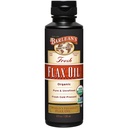 Barlean 's Organic Flaxseed Oil Liquid from Fresh Cold Pressed Flax Seeds, 7,640mg ALA Omega 3 Fedtsyretilskud til hud og hår, Vegan & Gluten Free, 8 oz