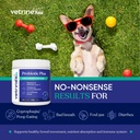 Coprophagia Poop spiser deterrent & forebyggelse, Stop & Forevent Afføring Behandling - Probiotika til hunde, katte og hvalpe - Forbud mod hund fra at spise Poop - Probiotisk pulver (120 GMS)