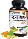 MAX 2650mg Nitrooxide Booster L- Arginin - L- Citrulin og Astragin - Time Release 2650 MAX Formel