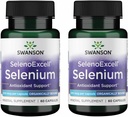 Swanson Selenoccell Selenium 200 mikrogram 60 kapsler (2 stk.)